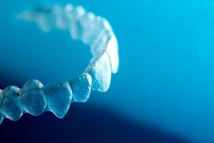 Image of Invisalign aligners.