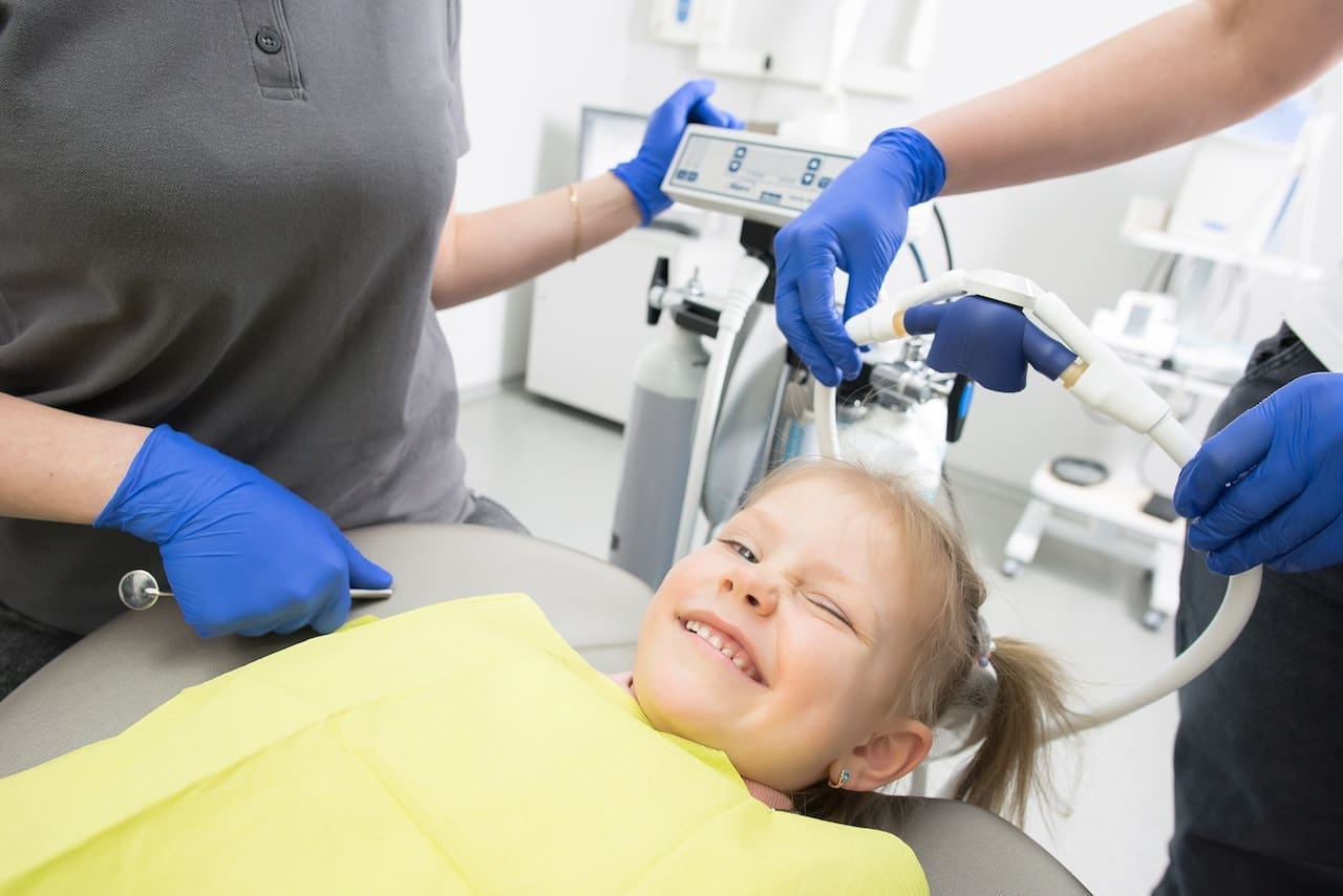 Information about the right age for a child's first dental appointment at Sudbury Dental Arts.